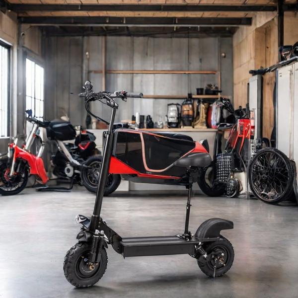 11 Scooter Elétrico Unisex Off-Road sem Tubos Frente e Atrás 800W 1000W*2 60V18ah