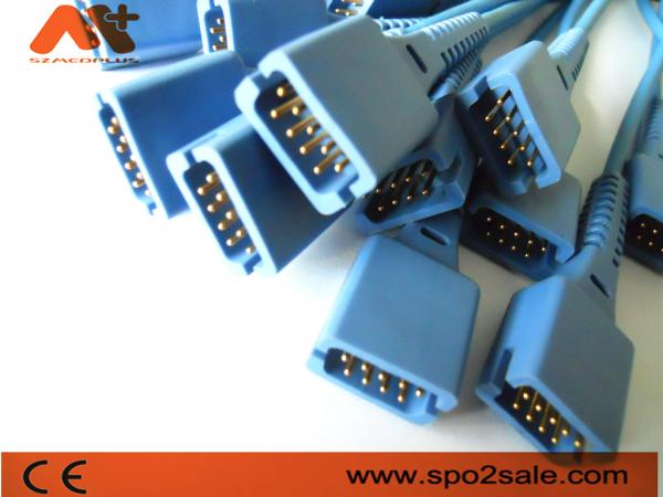 Cabo do molde de Nonin MEK Spo2 dos acessórios do monitor paciente de Datacope