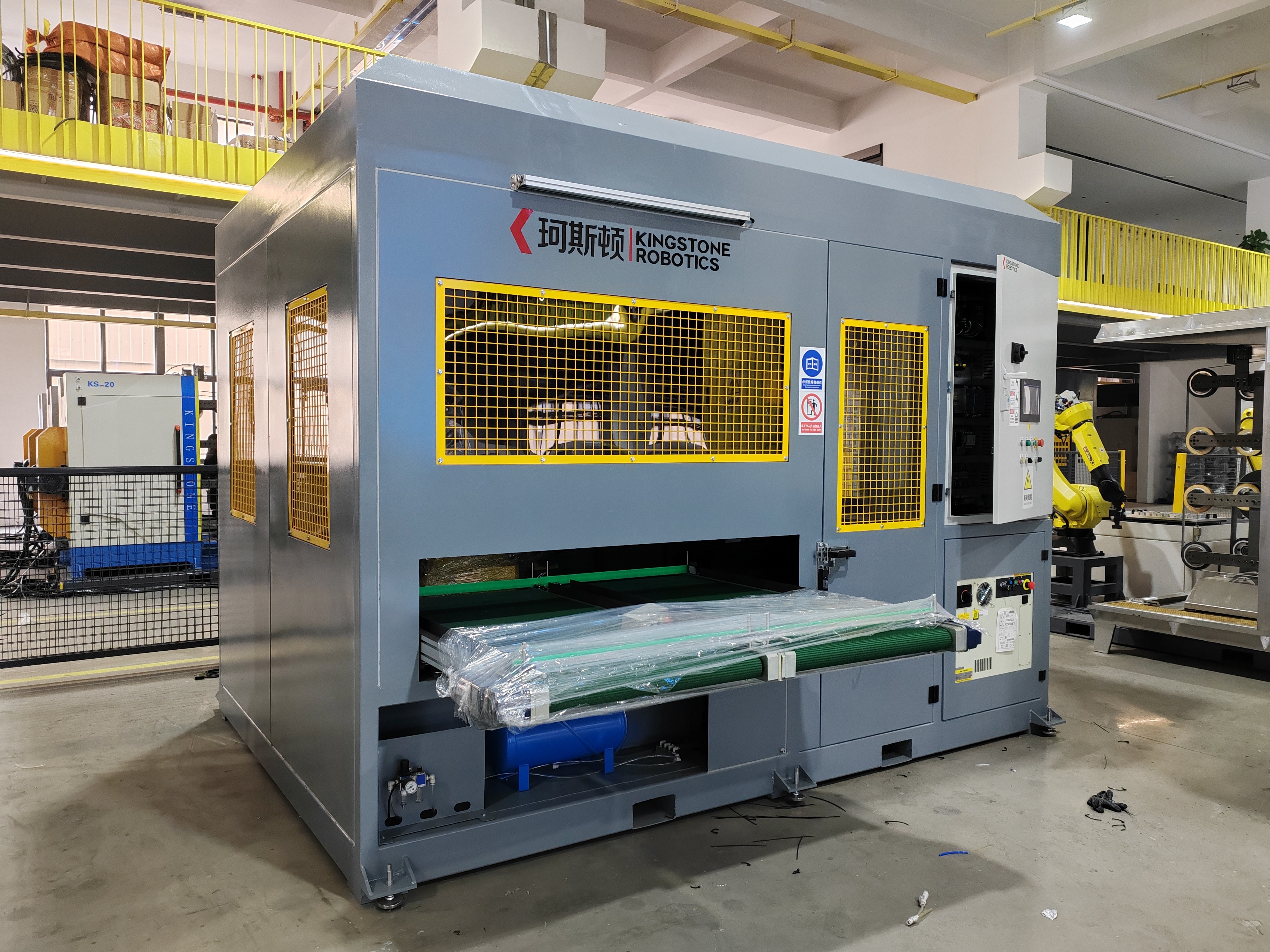 Automated Robotic Surface Polishing System for Aluminum Components