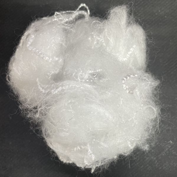 Biodegradable PLA Fiber 51mm Semi-Matt Hollow Silicone for Disposable Products