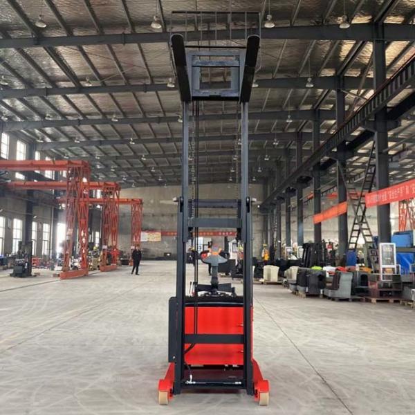 Red CQD15A-30 Walkie Stacker With Reach 1500kg Battery Reach Truck