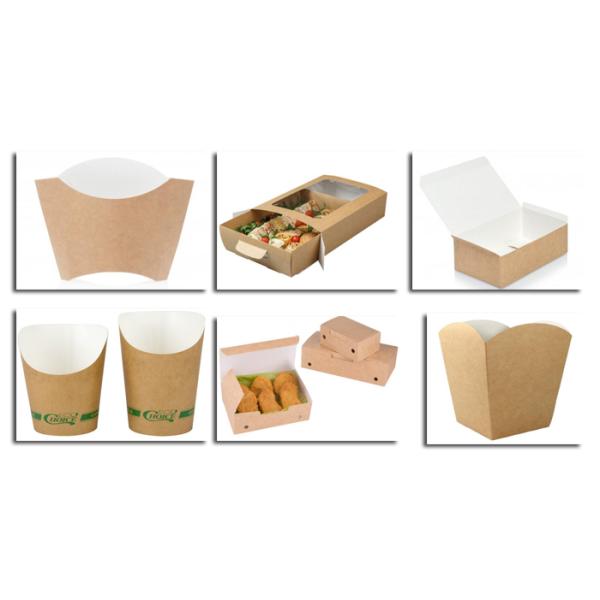 kraft compostable paper Бумага Kraft Compostable покрыла качество еды бумажное 270gsm Kraft среднее Брауна