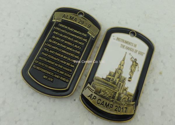 Full Relief College Basketball Coin , Zinc Alloy Hard Enamel Military & Police Coin