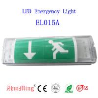 Luz de emergência impermeável montada de superfície da parede, IP 65 da luz do anteparo da emergência do diodo emissor de luz