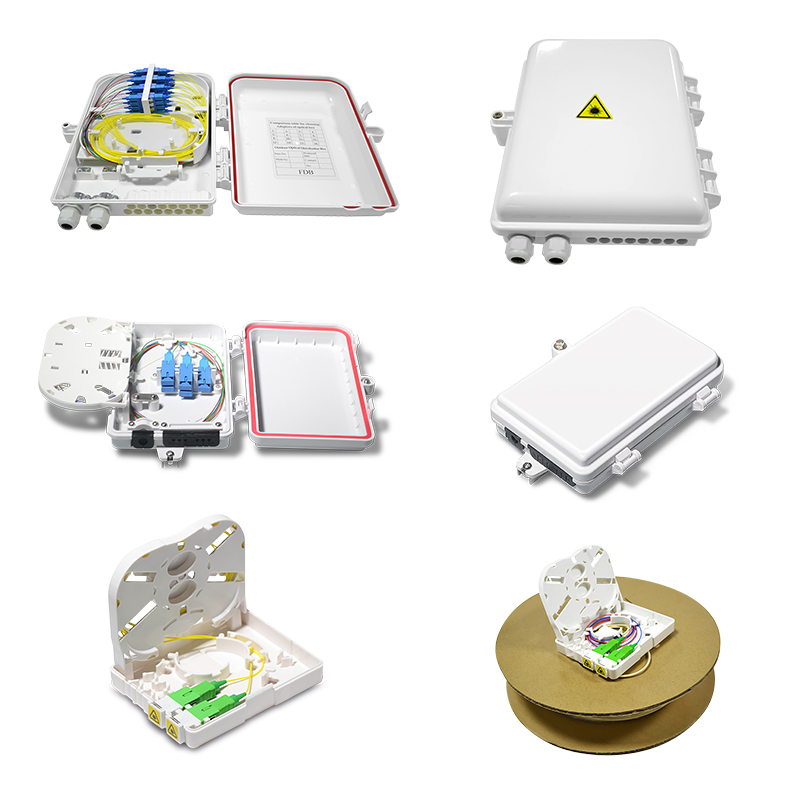 порты IP65 PC+ABS коробки 16 прекращения ftth поставки фабрики на открытом воздухе водоустойчивые