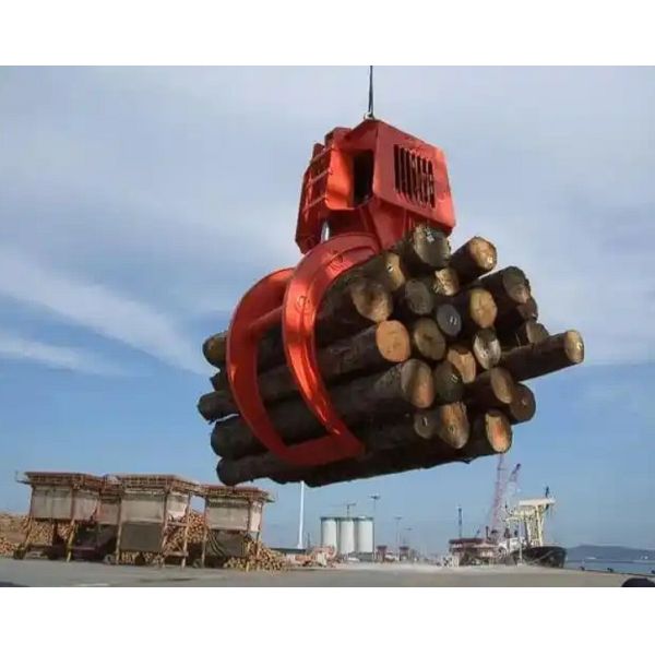 Orange Peel Type Grab Bucket Clamshell Bucket for 5-50t Excavators with Remote Control