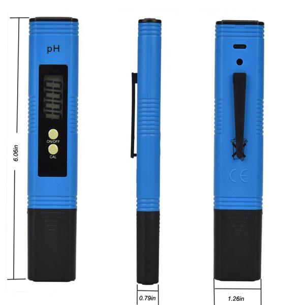 Digital PH Meter for Drinking Water Pool Aquarium N.W 50g 1.7OZ 0.01pH Resolution ATC