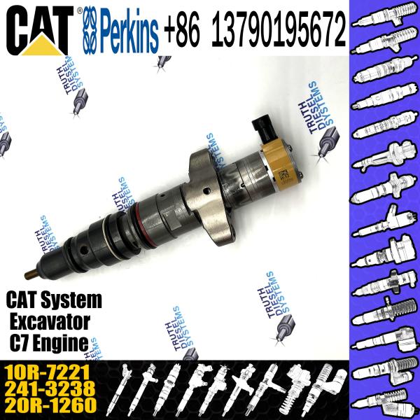 Diesel Engine Fuel Injector Excavator Accessories Diesel Motor Parts 10R-7221 10R7221 for Caterpillar CAT C7