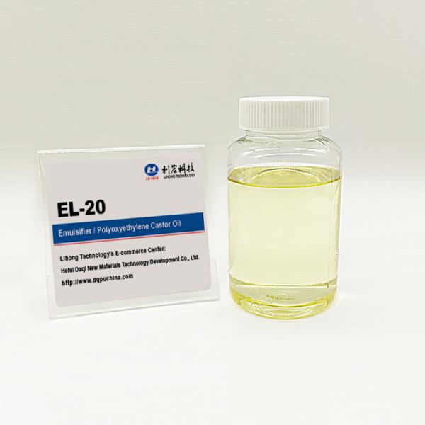 Transparent Cremophor Polyoxyethylene Castor Oil Emulsifier CAS NO. 61791-12-6