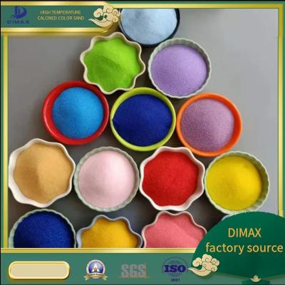 Easy To Shape And Dry Quickly Colored Decorative Sand For Kids Craft And Play