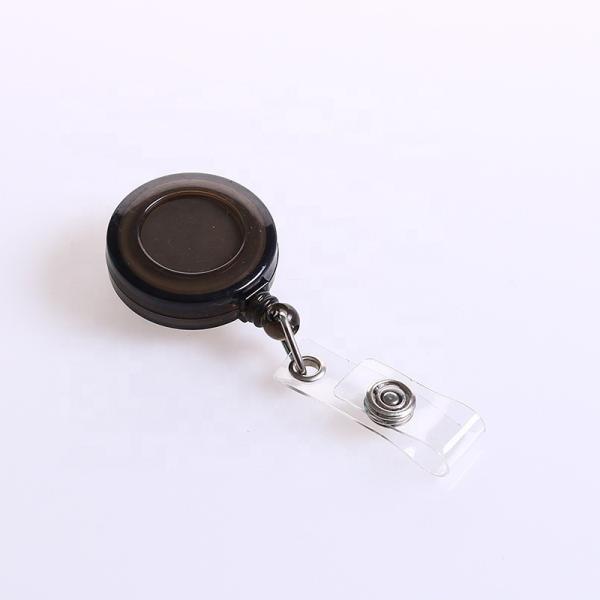 Deyi Round Retractable Badge Reel Colorful Badge Holder Retractable Clip Nurse Teacher Office Supplies