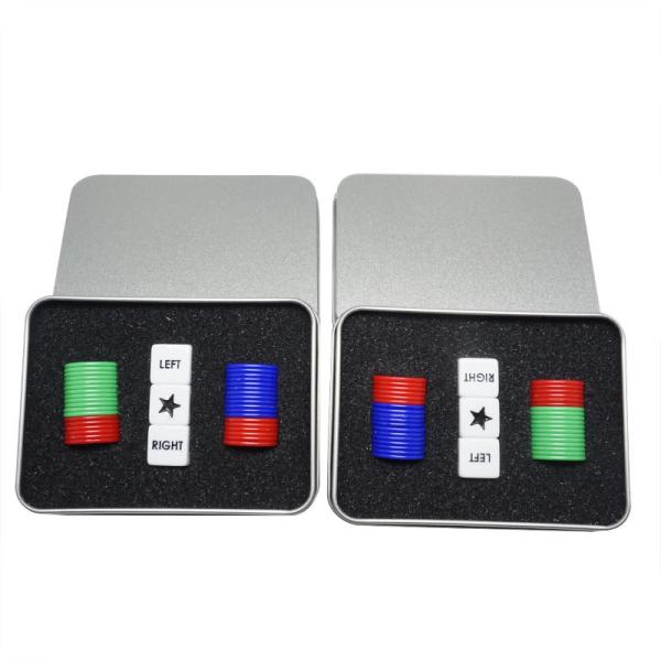 40mm ABS Texas Classic Casino Poker Game Chips 5 Colors Customized