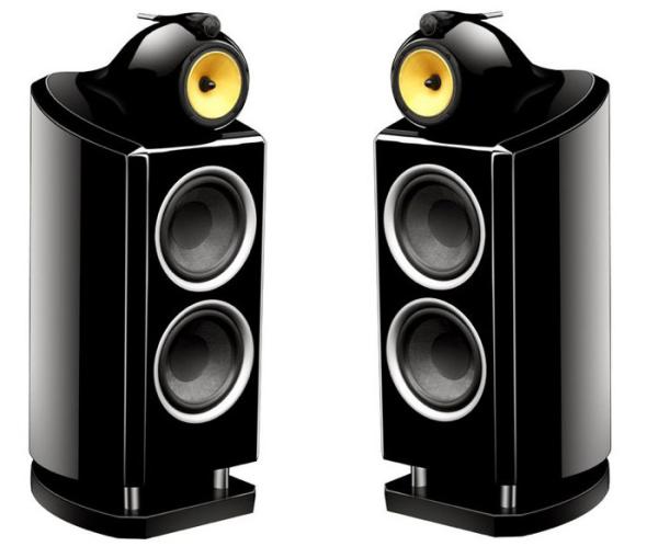 Excellent Sound Quality Audio Hifi Speaker For Home Theare Cinema System Black Glossy Made