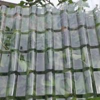 0.8 mm à 2.5 mm Protection UV en plastique durable en polycarbonate ondulé