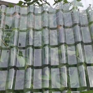 0.8 mm a 2.5 mm Proteção UV Folha corrugada de policarbonato de ondas de pl