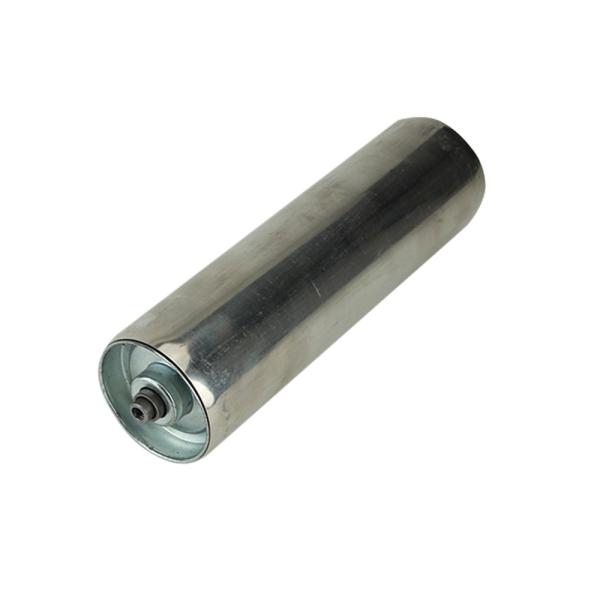 Heavy Duty Mine Silver Stainless Steel Conveyor Roller Part with Excellent Durability