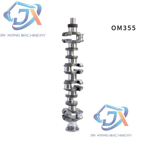 355.030.6701 FCF DCT Forged Steel Crankshaft for Excavator Truck Engine OM355 Crankshaft