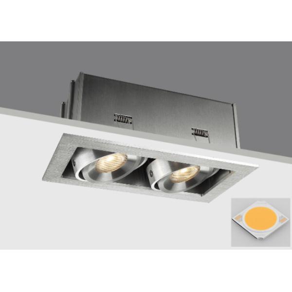 CE 2*6W 700mA 3000K LED Recessed Downlight Aluminum White warm COB Recessed LED Downlights/R3B0657