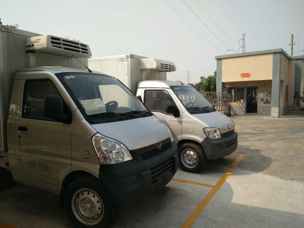 Small Refrigerated Truck Box Van Insulated Truck Body White Or Custom Colour