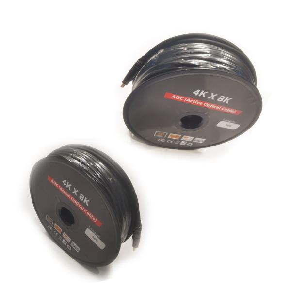 Cable HDMI 2.0 4K Ultra-HD Sdi 12G AOC Cable optique à fibre optique HDMI 4K Version 2.0