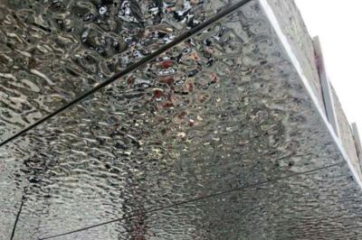 Customized Size Stainless Steel Ceiling Panels For Restaurants / Bars / Waiting Rooms