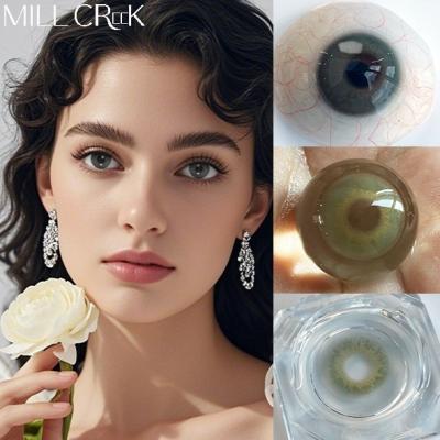 14.2 mm Diámetro Lentes de contacto con los ojos anuales Lentes de contacto anuales 40%-60% contenido de agua