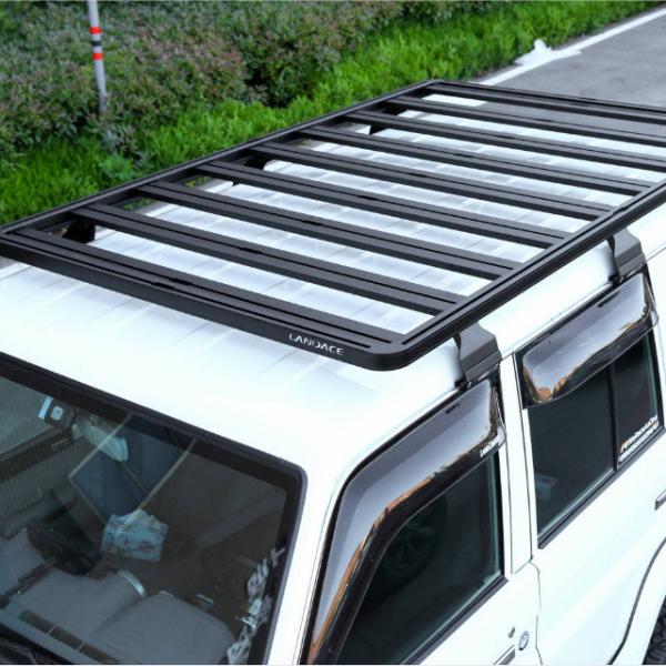 2160*1320mm Roof Mount LC76 Roof Rack Cargo Car Roof Racks for All Weather Conditions