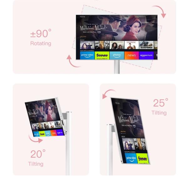 21.5 23.8 27 32 дюймовый Android 12 Standbyme Screen портативный LCD Smart Touch Screen телевизор для игровых тренажеров живая комната