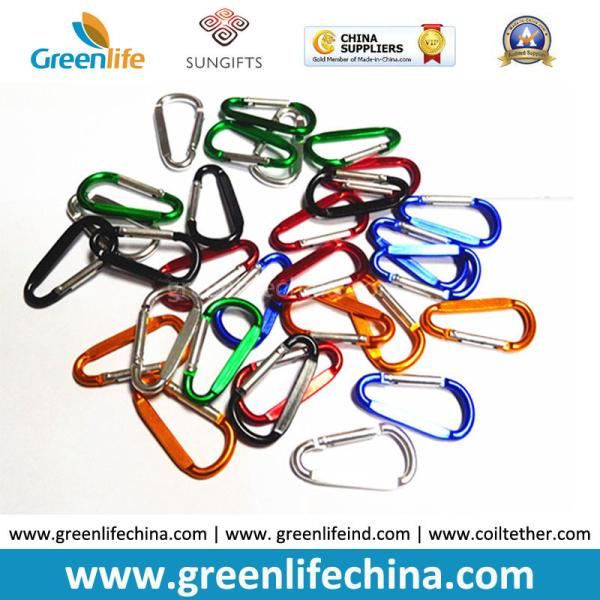 China Factory Cheap Price Gourd Shape Different Colors Carabiner Connectors