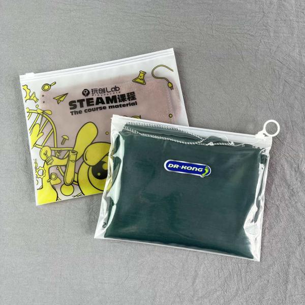 Eco Friendly Customize Small Mini Plastic Packaging Bags Zipper Pouch For Small Businesses,Recyclable Zip Bag