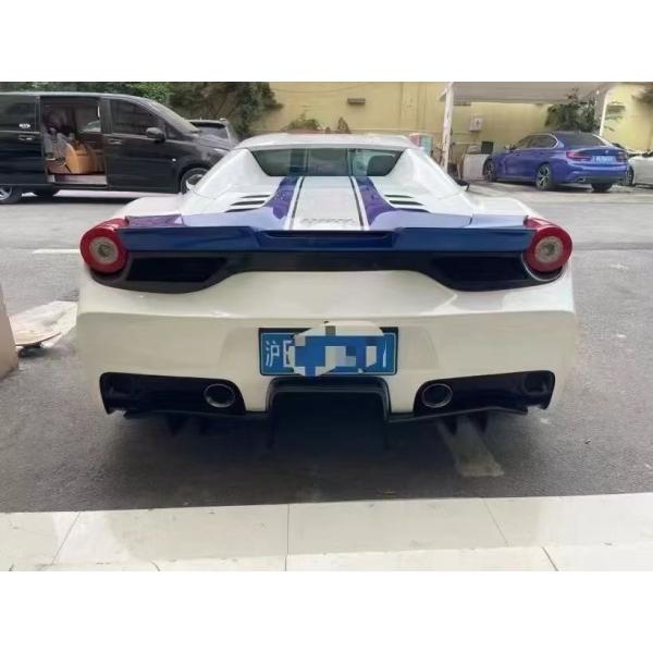 Ferrari 458 Body Kit SP Style Carbon Fiber Front And Rear Bumper Spoiler Hood 2010-2014