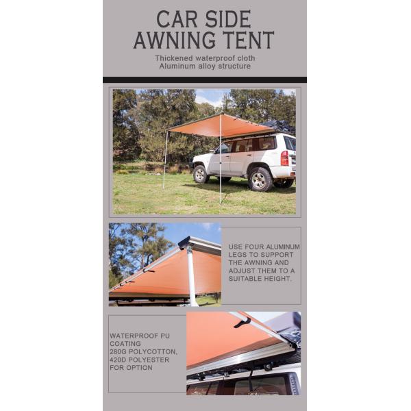 Шатер тента Suv приемистости холста шатра крыши автомобиля оптовой продажи 4x4 изготовителя на открытом воздухе располагаясь лагерем Retractable