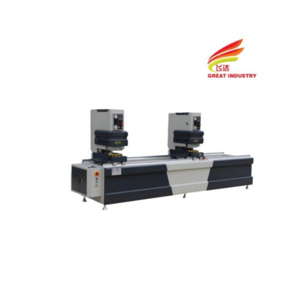 UPVC DOOR WINDOW MANUFACTURING MACHINE UPVC CNC CORNER CLEANING MACHINE TWO HEAD WELDING MACHINE