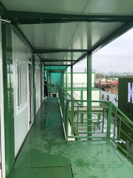 Prefabricated Light Weight Container House Quick Installation Steel Structures Buildings