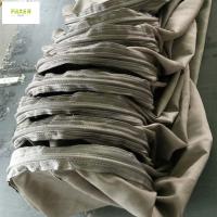 Bolsos de filtro des alta temperatura de la fibra de vidrio 850gsm para la planta del cemento