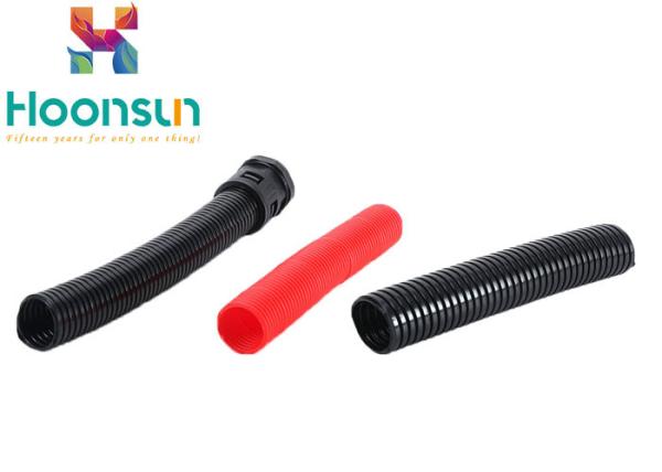 AD15.8 Black & Red Flexible Hose Pipe Standard Plastic Corrugated Pipe 