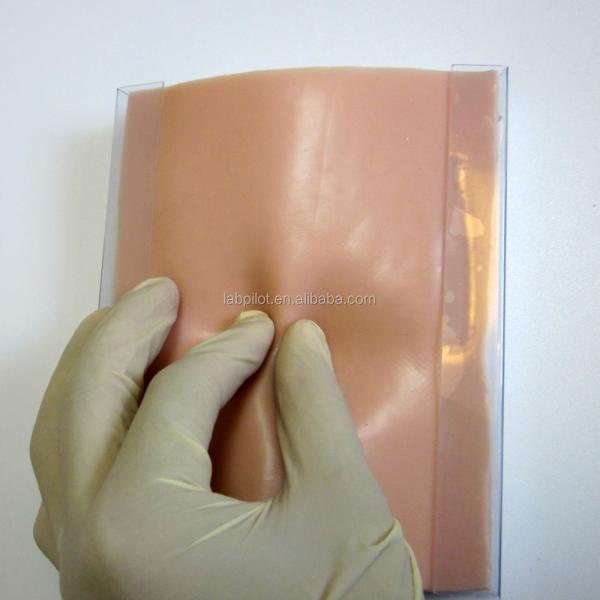 Medical Training Tool Simulated Skin Suture Module for Surgical Muscle Incisions