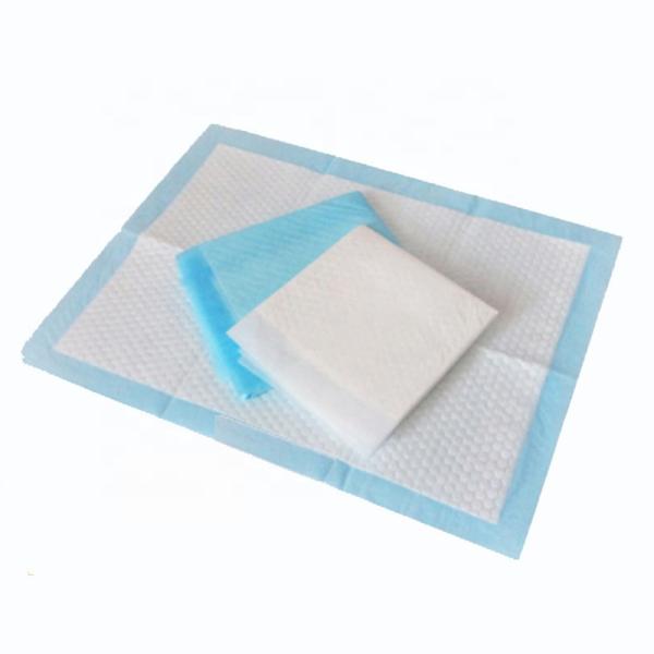 Anti Leak 20g Blue Disposable Medical Underpads Breathable