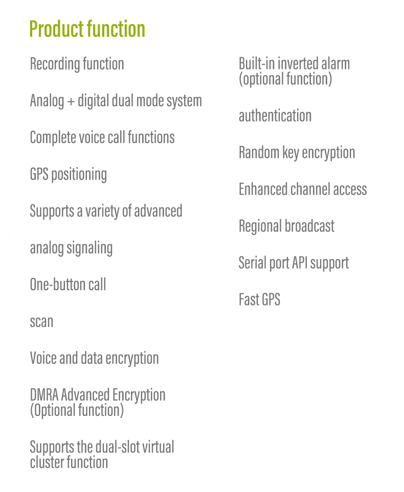 PD700S Walkie Talkie Black VOX Дальний диапазон цифровой звукозапись GPS позиционирование