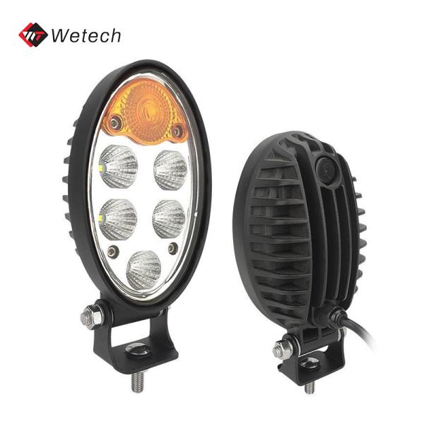 IP 67 36W フォークリフト ターン信号 LED フォークリフト ライト アンバー LED 作業ランプ