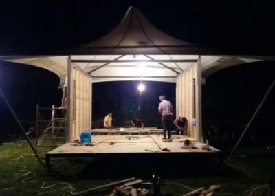 Clear Wall Geodesic Dome Hotel Tent for Exhibition and Tourism House