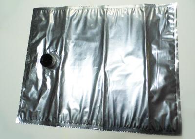 Flexible Aluminum Foil Cooking Bags , Oil Transit Stand Up Pouch With Spout