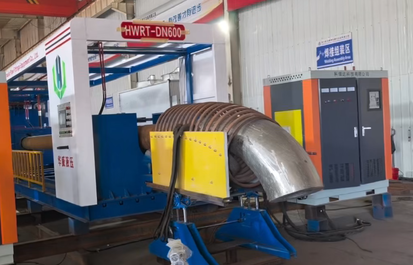 Hot Forming Elbow Machine Semi automatic Operation Mode Perfect Solution for Precision Metal Forming Applications
