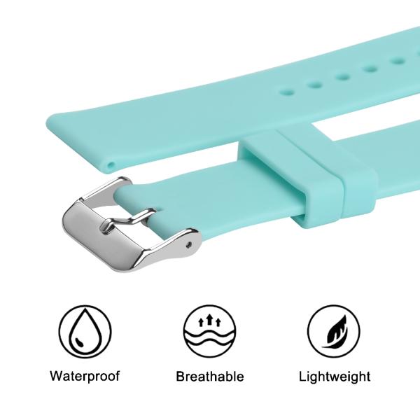 Unisex съемная пряжка нержавеющей стали ремешка для часов TPU резиновая