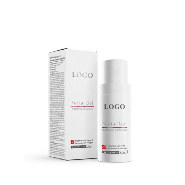 Hot Sale OEM Private Label Recombinant Type III Humanized Collagen Gel Soothing Hydrating Firming Moisturizing Skincare Face Gel