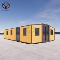 Casas modulares expansíveis personalizadas Terraço de abrigo Casas de contêineres de expansão