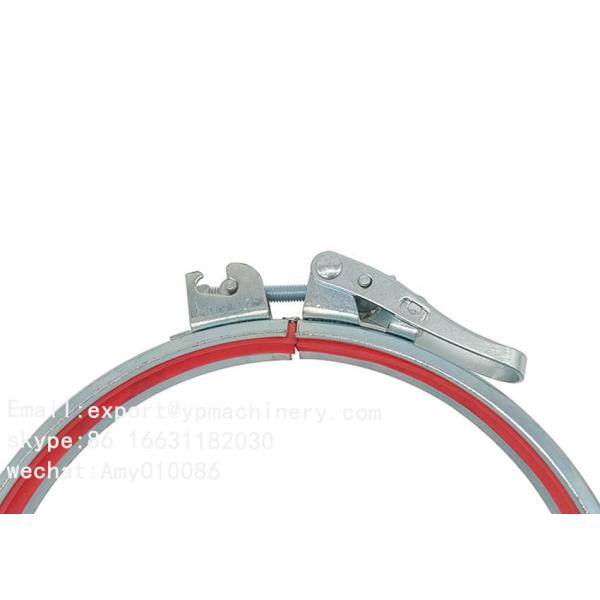 600mm Duct System 5.5mm Quick Release Hose Clamps With Sealing