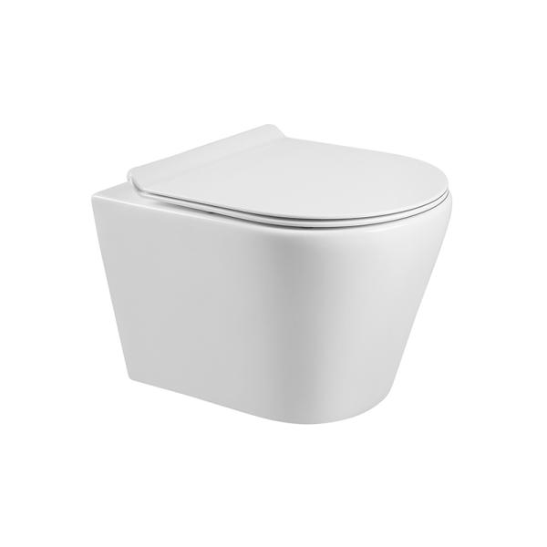 European Standard Ceramic Rimless wall-hung toilet P-trap180mm