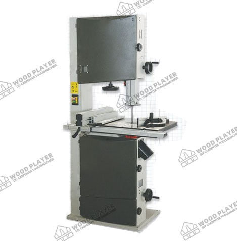 14.7m/S 18'' Electric Wood Vertical Bandsaw Cutting Machine 280mm Depth