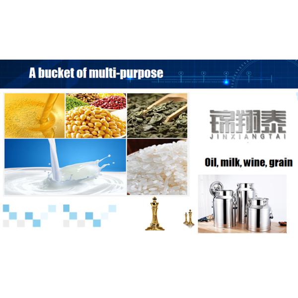 Storage canister 14 Litres Fermenters thickened Stainless Steel milk can